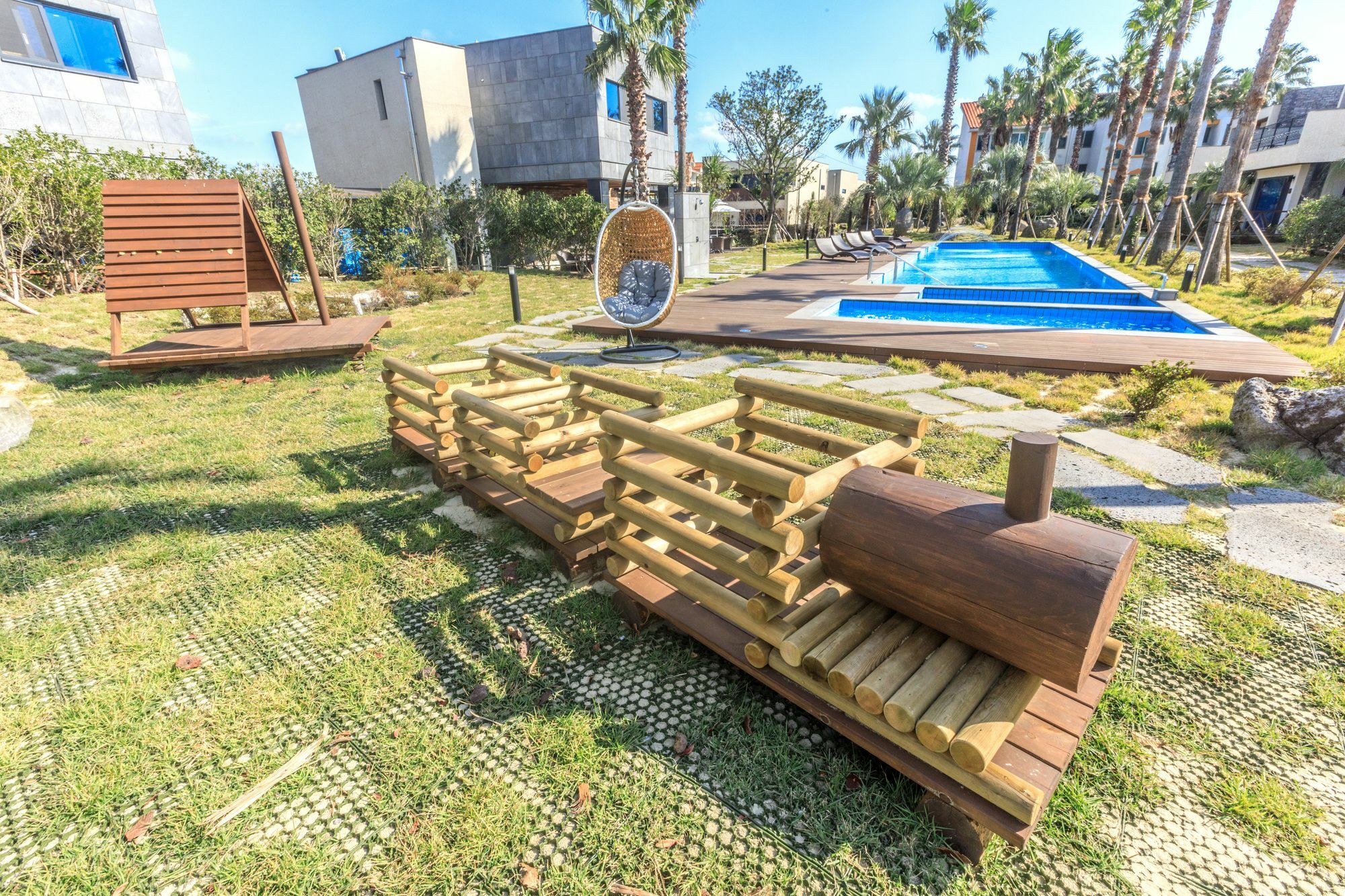 Marvillrick Spa&Poolvilla Чеджудо Экстерьер фото